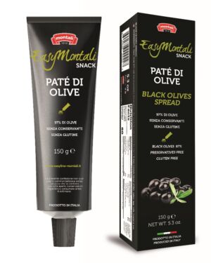 Snack Black Olive Spread – Net Wt 5.3 Oz – EasyMontali